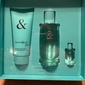 NWT!! Tiffany & Co. Love Perfume and Lotion Set
